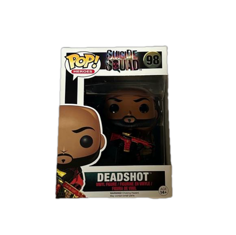 Funko Pop Suicide Squad Deadshot Figure White Red 98